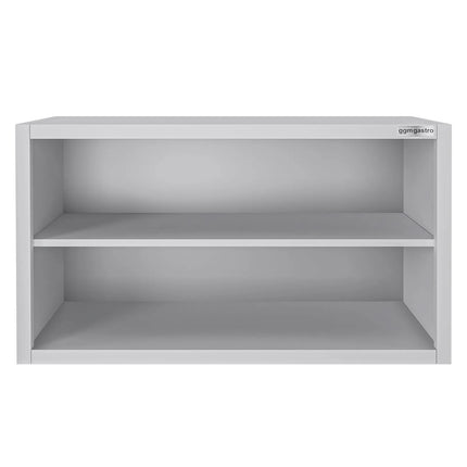 GGM Gastro Stainless Steel Wall Cupboard ECO - 1000x400x650mm - Open Front