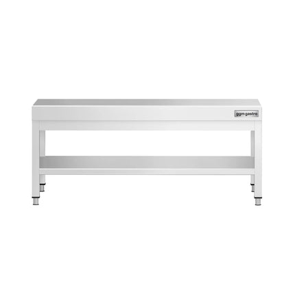 GGM Gastro Stainless Steel Work Table 1200x700mm - with Undershelf