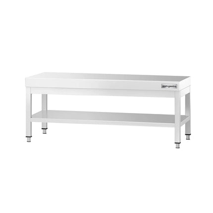 GGM Gastro Stainless Steel Work Table 1200x700mm - with Undershelf