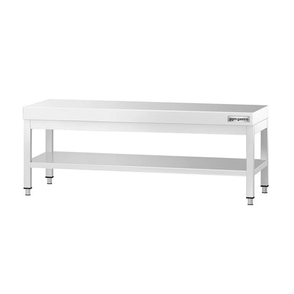GGM Gastro Stainless Steel Work Table 1400x700mm - with Undershelf