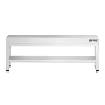 GGM Gastro Stainless Steel Work Table 1600x600mm - with Undershelf