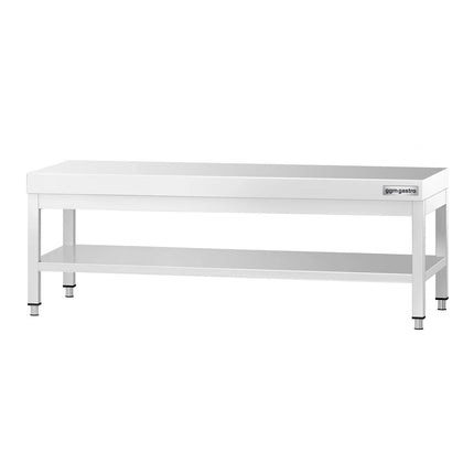GGM Gastro Stainless Steel Work Table 1600x700mm - with Undershelf