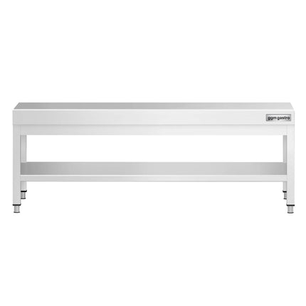 GGM Gastro Stainless Steel Work Table 1800x600mm - with Undershelf