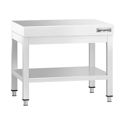 GGM Gastro Stainless Steel Work Table 600x700mm - with Undershelf