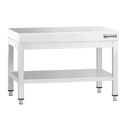 GGM Gastro Stainless Steel Work Table 800x600mm - with Undershelf