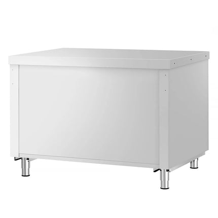 GGM Gastro Stainless Steel Work Table KOPENHAGEN - 1240x700mm - with Undershelf