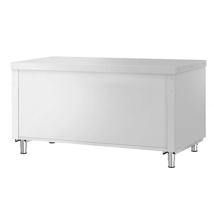 GGM Gastro Stainless Steel Work Table KOPENHAGEN - 1560x700mm - with Undershelf
