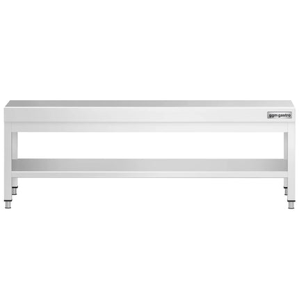 GGM Gastro Stainless Steel Work Table PREMIUM 2000x700mm - with Undershelf