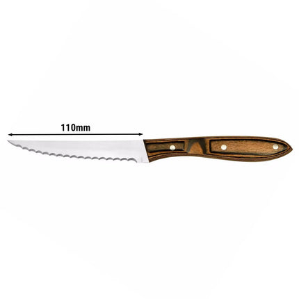 GGM Gastro Steak knife - 230mm - Stainless steel - Mirror