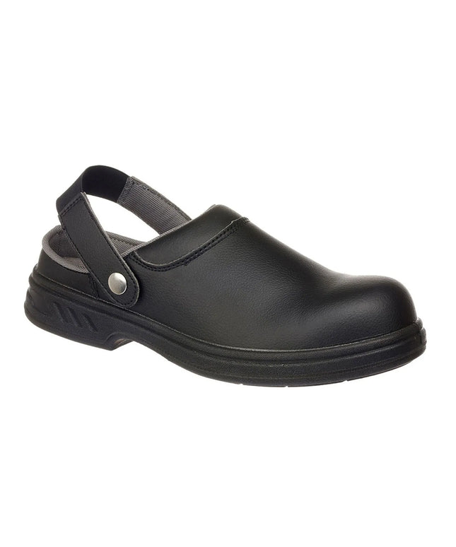 GGM Gastro Steelite | Safety Chef Clogs SB - Black - Size: 49