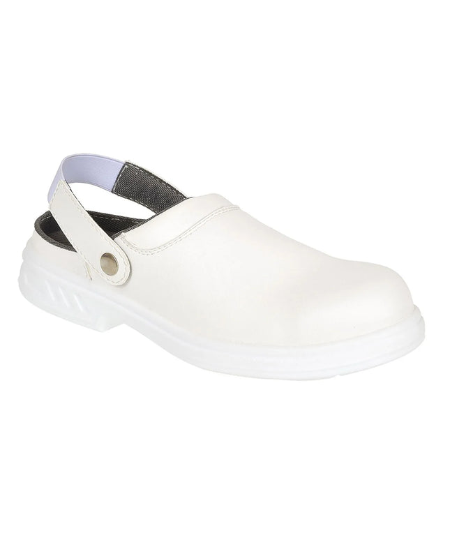 GGM Gastro Steelite | Safety Chef Clogs SB - White - Size: 35
