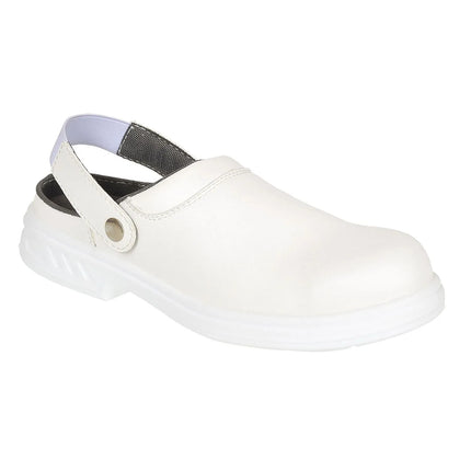 GGM Gastro Steelite | Safety Chef Clogs SB - White - Size: 49