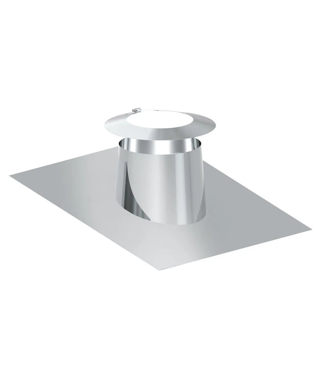 GGM Gastro Tấm Chống Thấm Mái - 5°-15° - Kèm Tấm Chì & Vòng Chắn Mưa - Cho Ống Ngoài Ø300mm