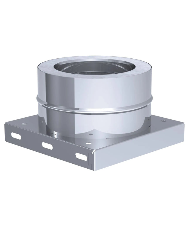 GGM Gastro Tấm Đế - Có Xả Nước Ngưng Đáy & Đầu Ra Ren Ngoài 1.3 cm - Ø200mm