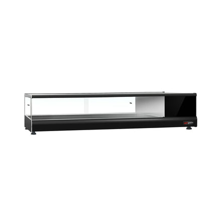 GGM Gastro Tapas Display Fridge PREMIUM - 1376x247mm - 6x GN 1/3 - Black