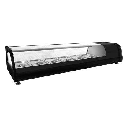 GGM Gastro Tapas Display Fridge PREMIUM - 1395x400mm - 6x GN 1/3