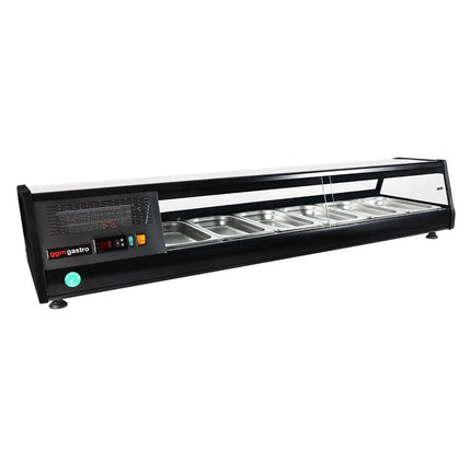 GGM Gastro Tapas Display Fridge PREMIUM - 1395x400mm - 6x GN 1/3