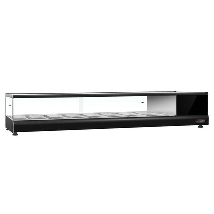 GGM Gastro Tapas Display Fridge PREMIUM - 1727x247/405mm - 8x GN 1/3