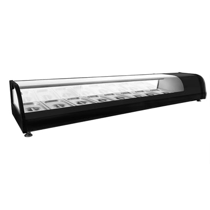 GGM Gastro Tapas Display Fridge PREMIUM - 1750x250mm - 8x GN 1/3