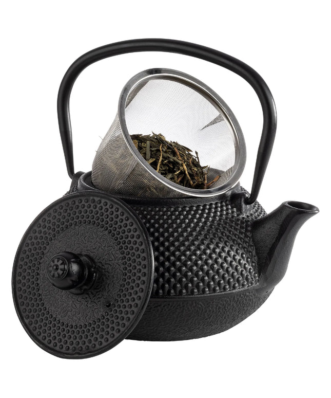 GGM Gastro Teapot - ASIA - 0.8L - Cast Iron - incl. tea strainer - Black