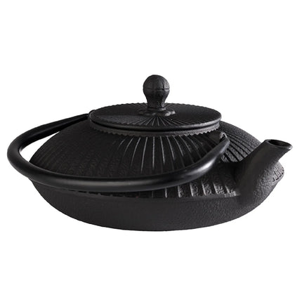 GGM Gastro Teapot - ASIA - 0.8L - Cast Iron - incl. tea strainer - Black