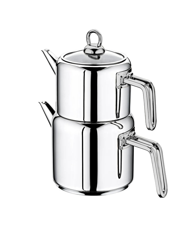 GGM Gastro Teapot Set - 1.3L - Stainless Steel