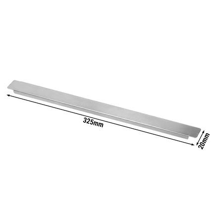 GGM Gastro Thanh Chia (GN 1/3) - Thanh Ngăn Giữa - Thép Không Gỉ - 325x20x11mm - Cho Khay GN