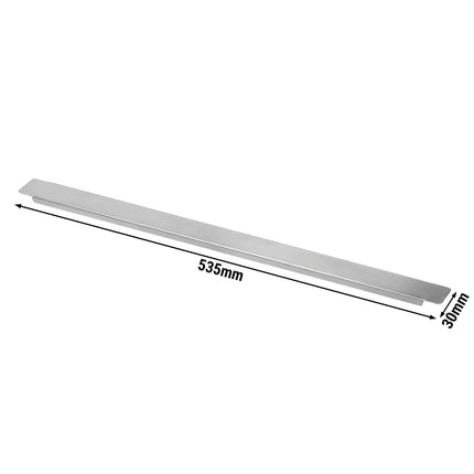 GGM Gastro Thanh Chia Khay GN (GN 1/1) - Thanh Ngăn Giữa - Thép Không Gỉ - 535x30x11mm - Cho Khay GN