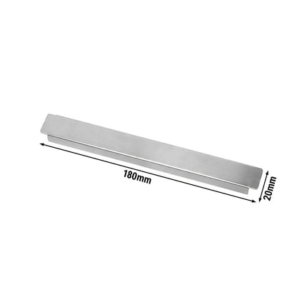 GGM Gastro Thanh Chia Khay GN (GN 1/6) - Thanh Ngăn Giữa - Thép Không Gỉ - 180x20x11mm - Cho Khay GN