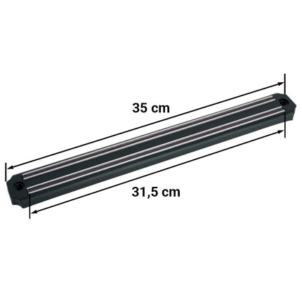 GGM Gastro Thanh Nam Châm Treo Dao - Gắn Tường - Polycarbonate - Dài 350mm
