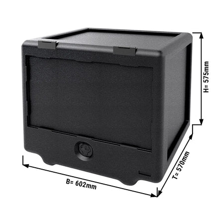 GGM Gastro Thermobox - 100L - for scooters & bicycles - 602x570x575mm