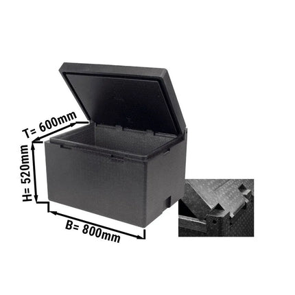 GGM Gastro Thermobox - 120.2L - 800x600x520mm