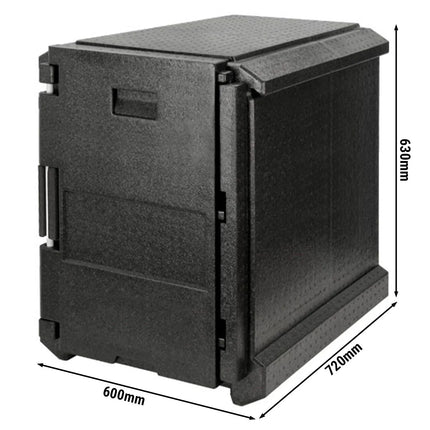 GGM Gastro Thermobox - Front loading - for 9x EN 600x400 - 128L - 600x720x630mm