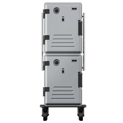 GGM Gastro Thermobox - Front loading - GN 1/1 - 2x 83L - 550x710x1410mm - heated