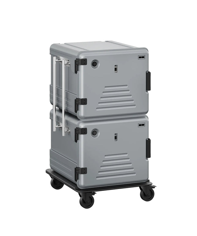 GGM Gastro Thermobox - Front loading - GN 2/1 - 2x 180L - 770x885x1380mm - heated - for 24x GN 2/1
