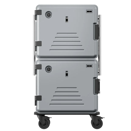 GGM Gastro Thermobox - Front loading - GN 2/1 - 2x 180L - 770x885x1380mm - heated - for 24x GN 2/1