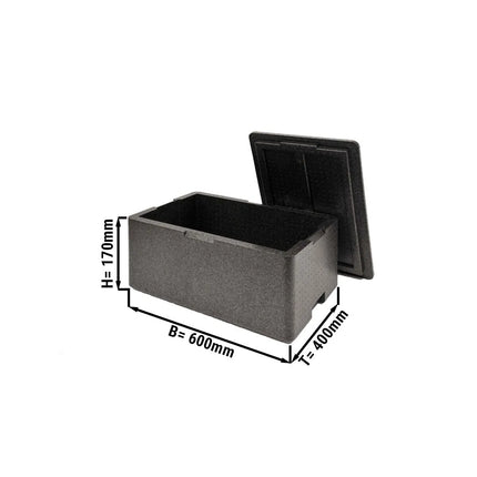 GGM Gastro Thermobox - GN 1/1 - Top loading - 20.2L - 600x400x170mm