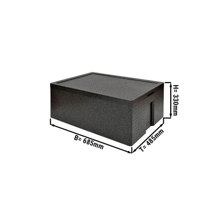 GGM Gastro Thermobox Maxi - Top loading - GN 1/1 - 71.7L - 685x485x330mm - for GN containers up to 270mm deep