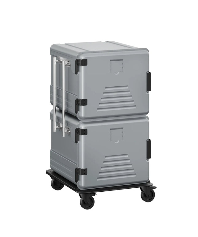 GGM Gastro Thermobox Plus - Front loading - GN 2/1 - 2x 180L - 770x885x1380mm - for 24x GN 2/1