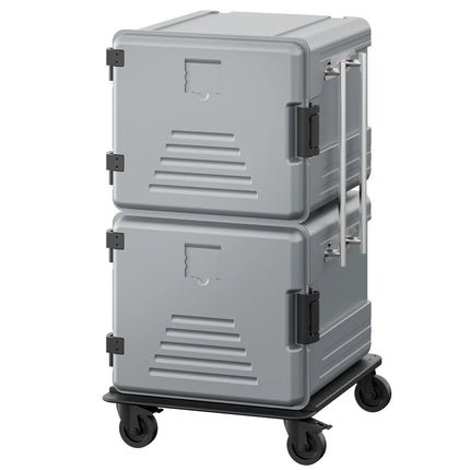 GGM Gastro Thermobox Plus - Front loading - GN 2/1 - 2x 180L - 770x885x1380mm - for 24x GN 2/1
