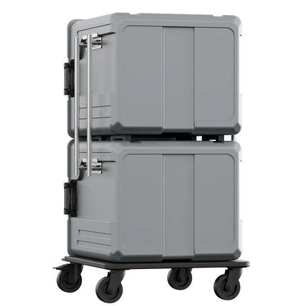 GGM Gastro Thermobox Plus - Front loading - GN 2/1 - 2x 180L - 770x885x1380mm - for 24x GN 2/1