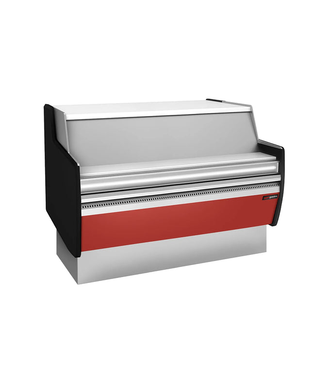 GGM Gastro Till Counter - 1310mm - Front panel Dark Red