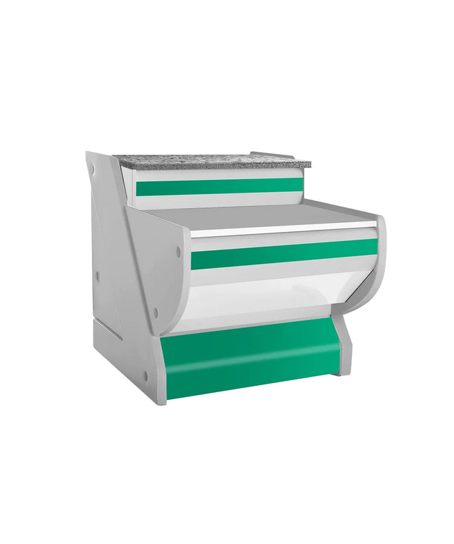 GGM Gastro Till Counter - 800mm - Front panel Green