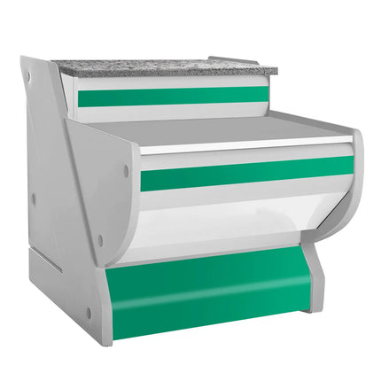 GGM Gastro Till Counter - 800mm - Front panel Green