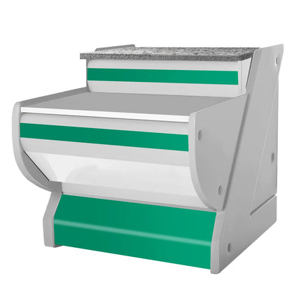 GGM Gastro Till Counter - 800mm - Front panel Green