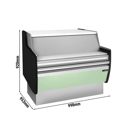 GGM Gastro Till Counter KEI-M - 998mm - Front panel Light Green