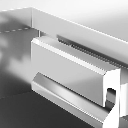GGM Gastro Till Counter KOPENHAGEN - 1240mm - Left-hand - Stainless steel body