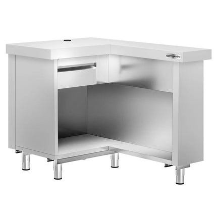 GGM Gastro Till Counter KOPENHAGEN - 1240mm - Stainless steel body