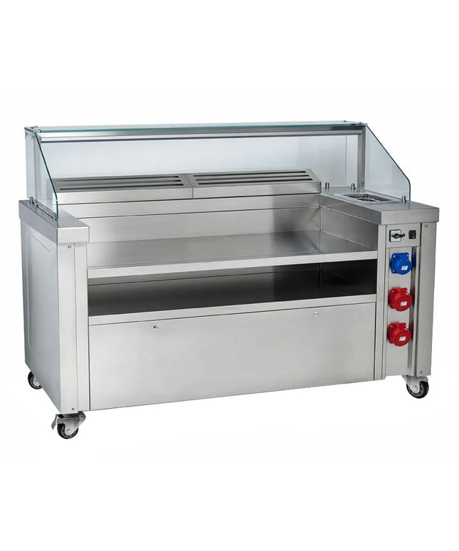 GGM Gastro Trạm Nấu Di Động - 1600x850mm - Cao 1170mm