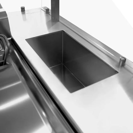 GGM Gastro Trạm Nấu Di Động - 1600x850mm - Cao 1170mm